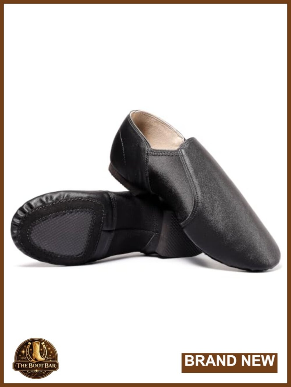 Split Sole Jazz Dance Shoes Slip On Women Men